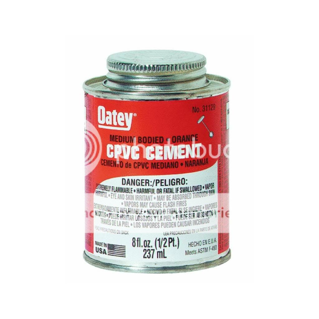 Oatey 31129 CPVC Medium Orange Cement, 8Ounce eBay